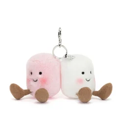 Amuseables Pair of Marshmallows Bag Charm