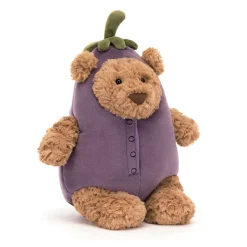 Bartholomew Bear Aubergine