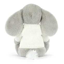 Bashful Luxe Elephant Thuddeus with Personalised Cream Jumper