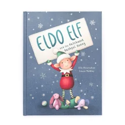 Eldo Elf and the Patchwork Bashful Bunny Book and Eldo Elf