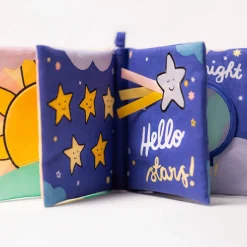 Hello Moon Fabric Book