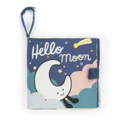 Hello Moon Fabric Book and Amuseables Moon Medium