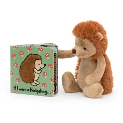 If I Were A Hedgehog Board Book and Bashful Hedgehog Medium