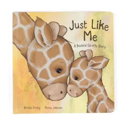 Just Like Me Book and Bashful Giraffe Medium