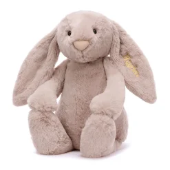 Personalised Bashful Luxe Bunny Rosa Huge
