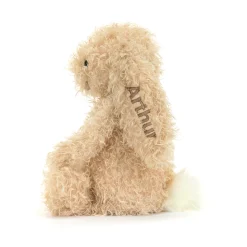 Personalised Bashful Luxe Bunny Curly Original