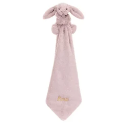 Personalised Bashful Luxe Bunny Rosa Soother