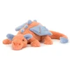 Personalised Persimmon Dragon Huge